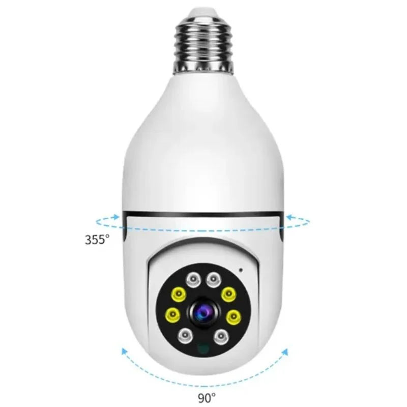 Speed-X Bulb Camera 1080P WiFi 360°