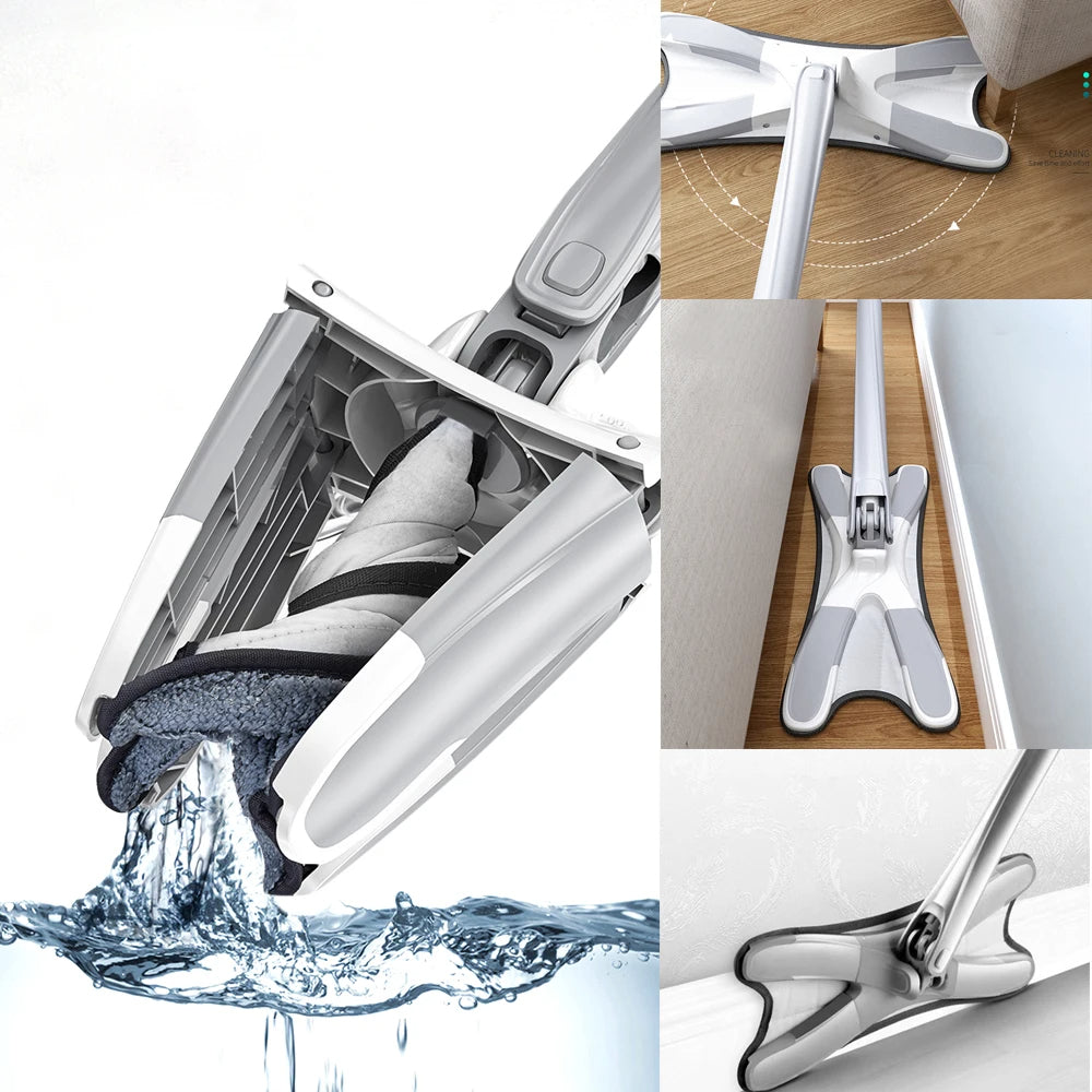 X-Shape Floor 360 Rotating Twist Mop
