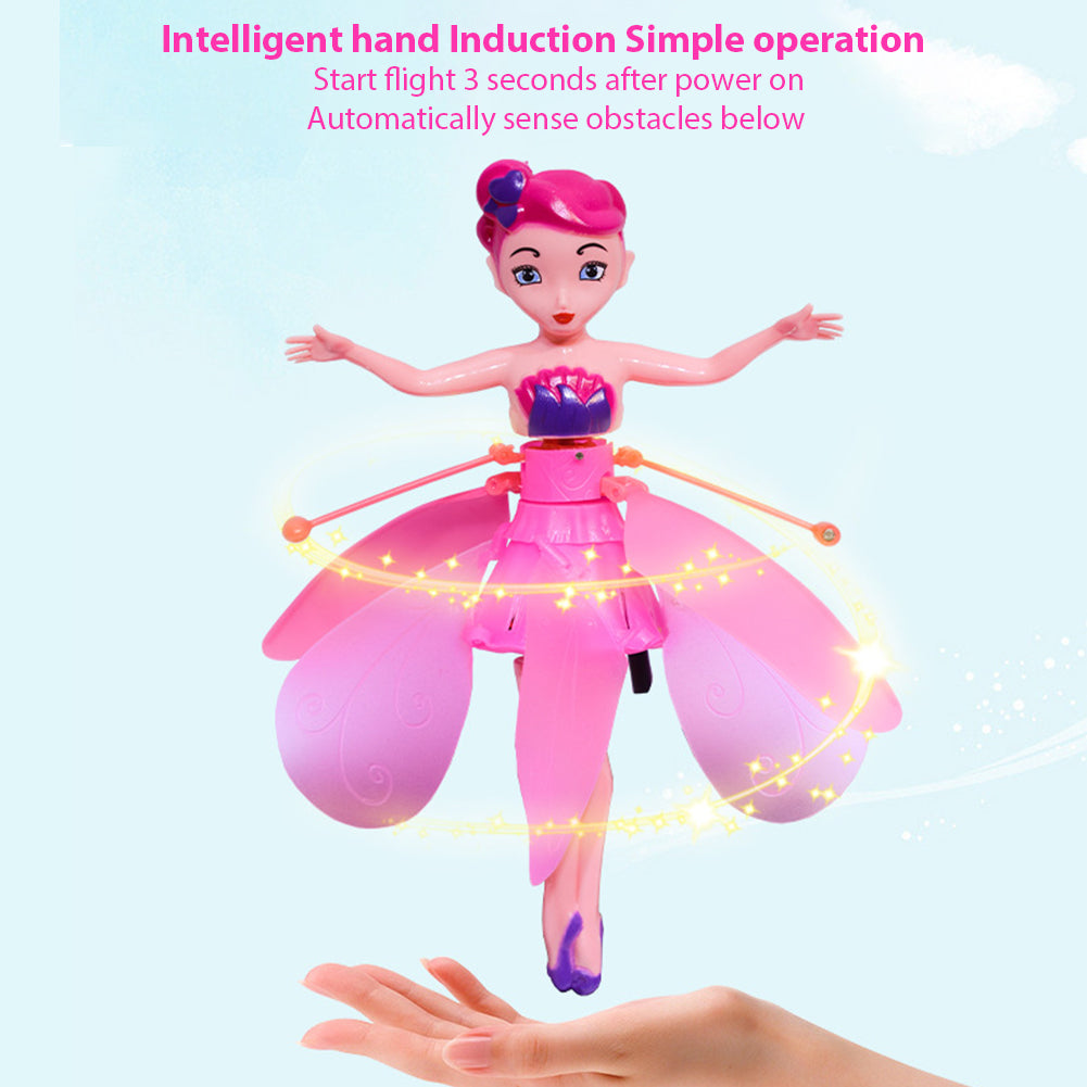 Magical Flying Fairy Doll,hand Sensor Control / Sky Dancers Flying Toy