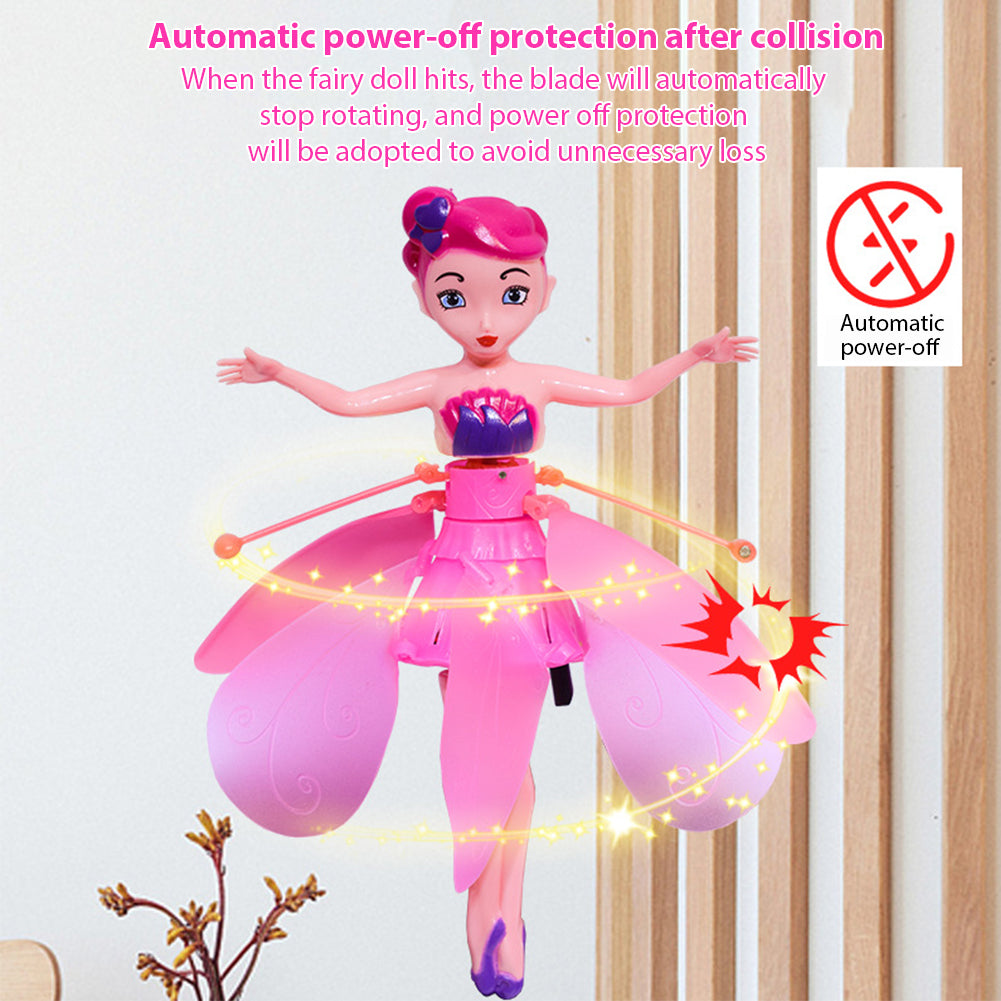 Magical Flying Fairy Doll,hand Sensor Control / Sky Dancers Flying Toy