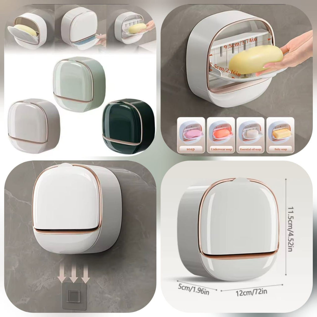 2PC Soap Box Wall Mounted Light