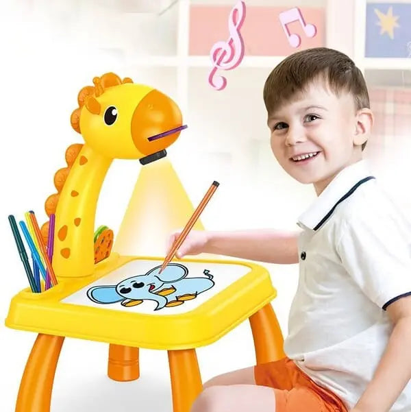 Table with light and with music inside | Mini Art Drawing Board