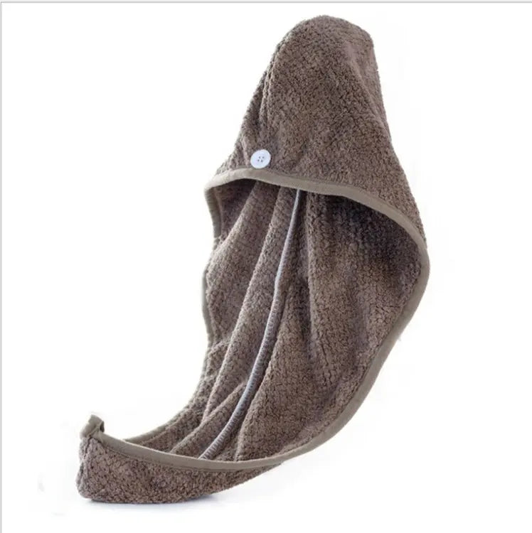 ( Pack Of 2 ) Hair Drying Towel Cap – Quick Dry, Soft & Absorbent Turban Wrap for Women