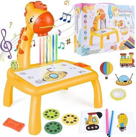 Table with light and with music inside | Mini Art Drawing Board